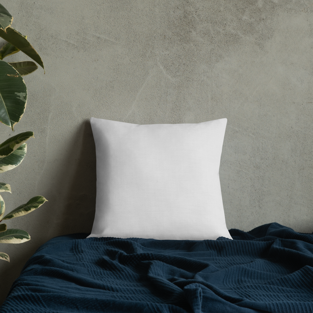 Pink Tulip Magnolia Premium Pillow