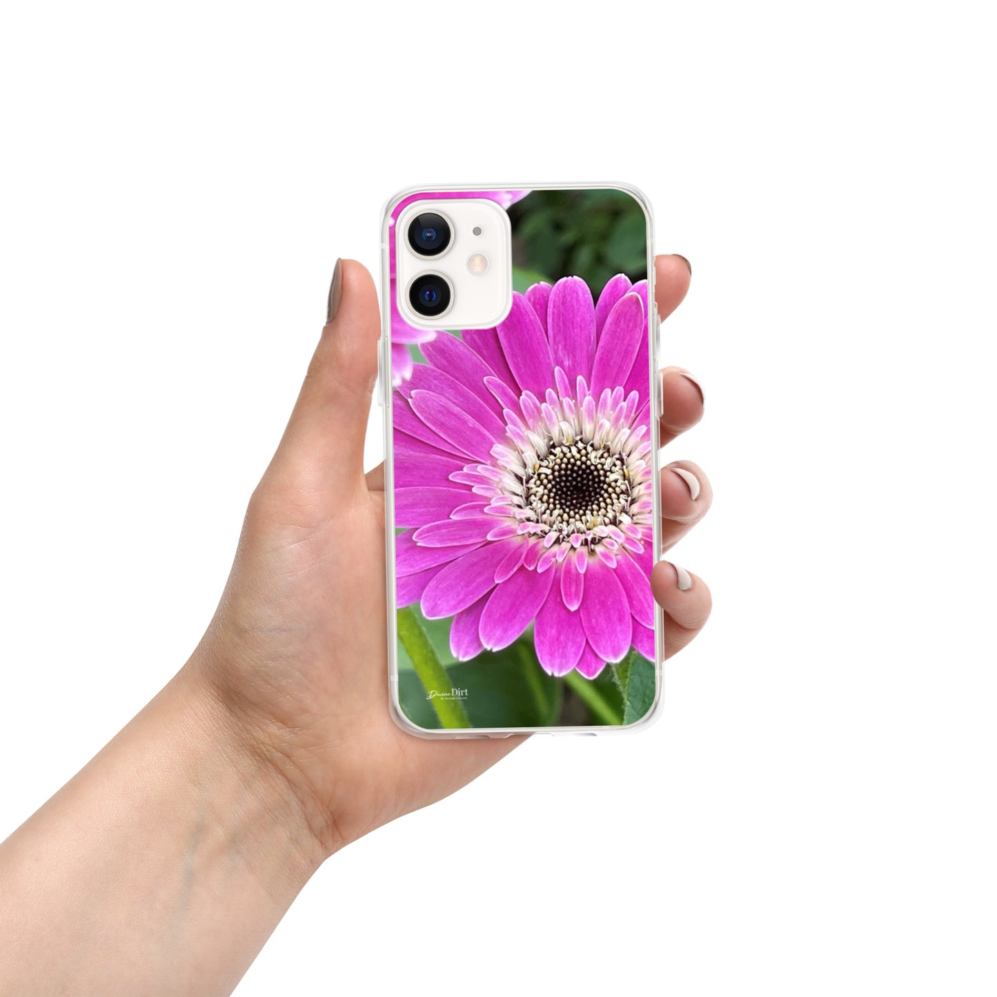 Hot Pink Gerbera Daisy iPhone Case