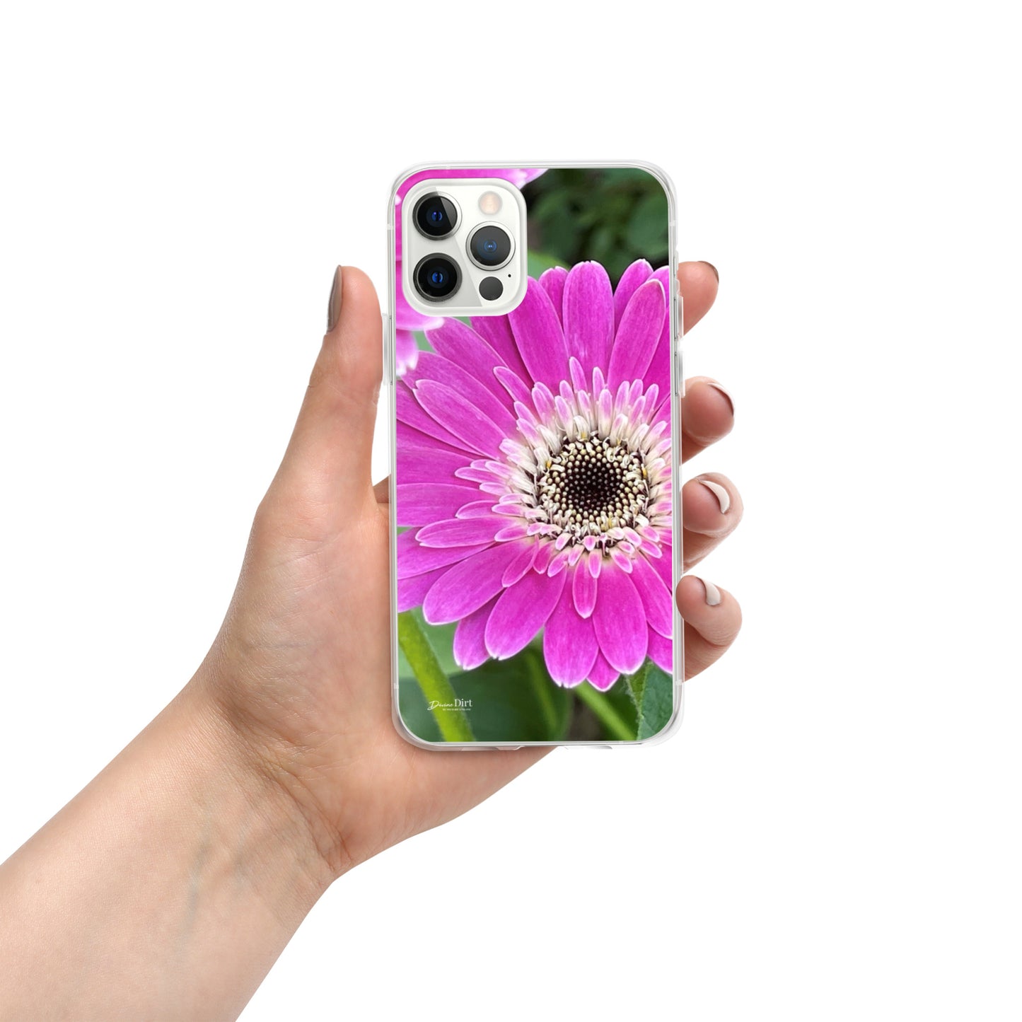 Hot Pink Gerbera Daisy iPhone Case