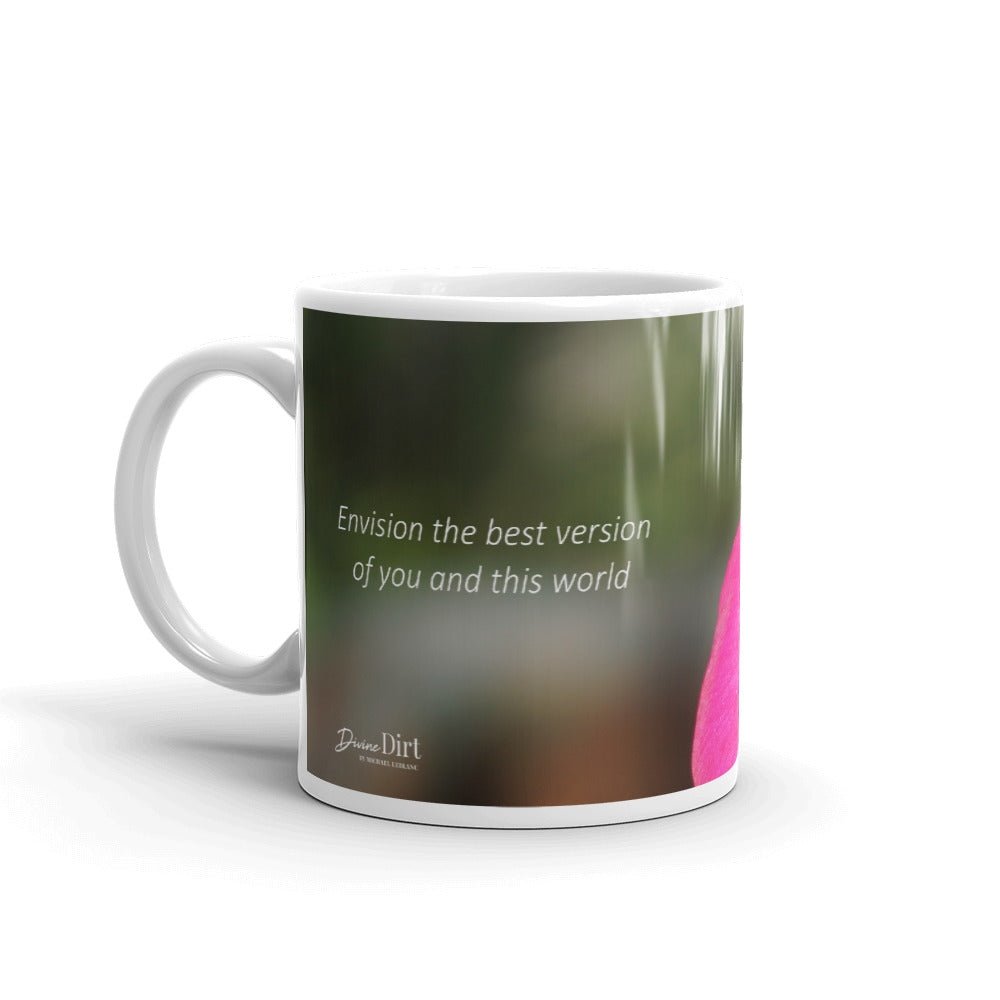 Pink Geranium "Envision the best version of you and this world"