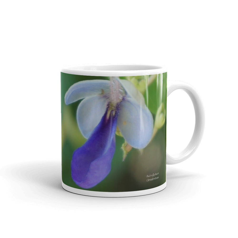 Blue Butterfly Bush "You are a unique expression of The Divine"
