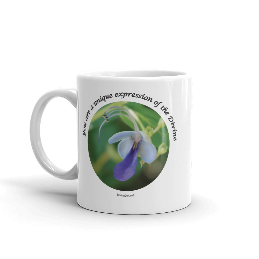 You are a unique expression of the Divine. Butterfly Bush Clerodendrum "Ugandense'