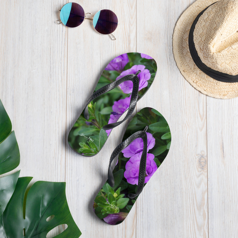Purple Petunias Flip-Flops 'Abundance'