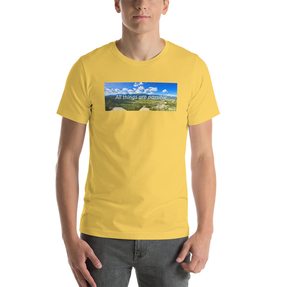 All things are possible short sleeve T-Shirt