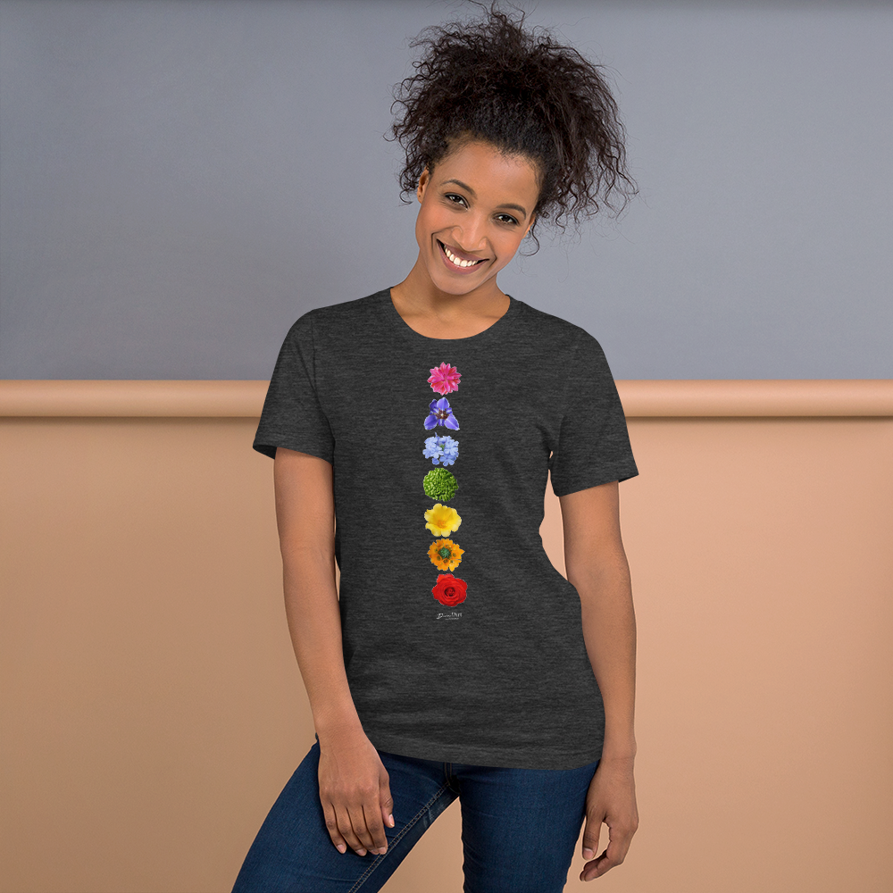 Energy Centers_Chakras_Short-Sleeve Unisex T-Shirt