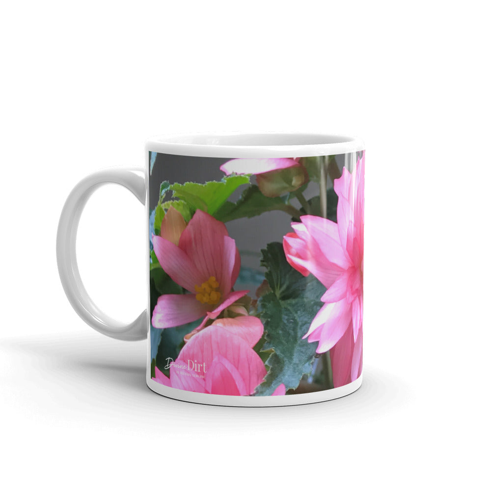 Pink Begonia without a message