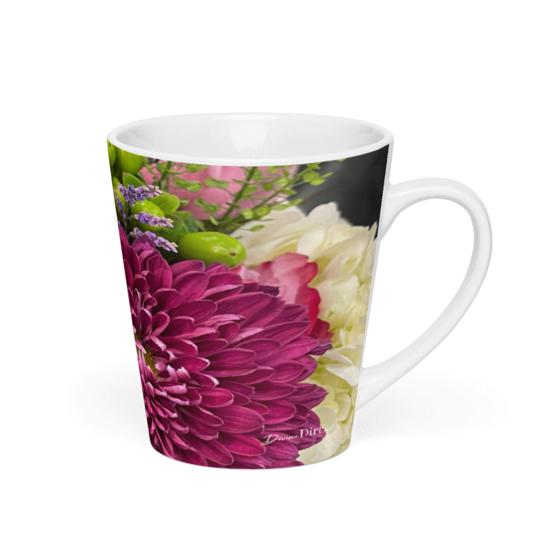 Floral Bouquet Latte mug