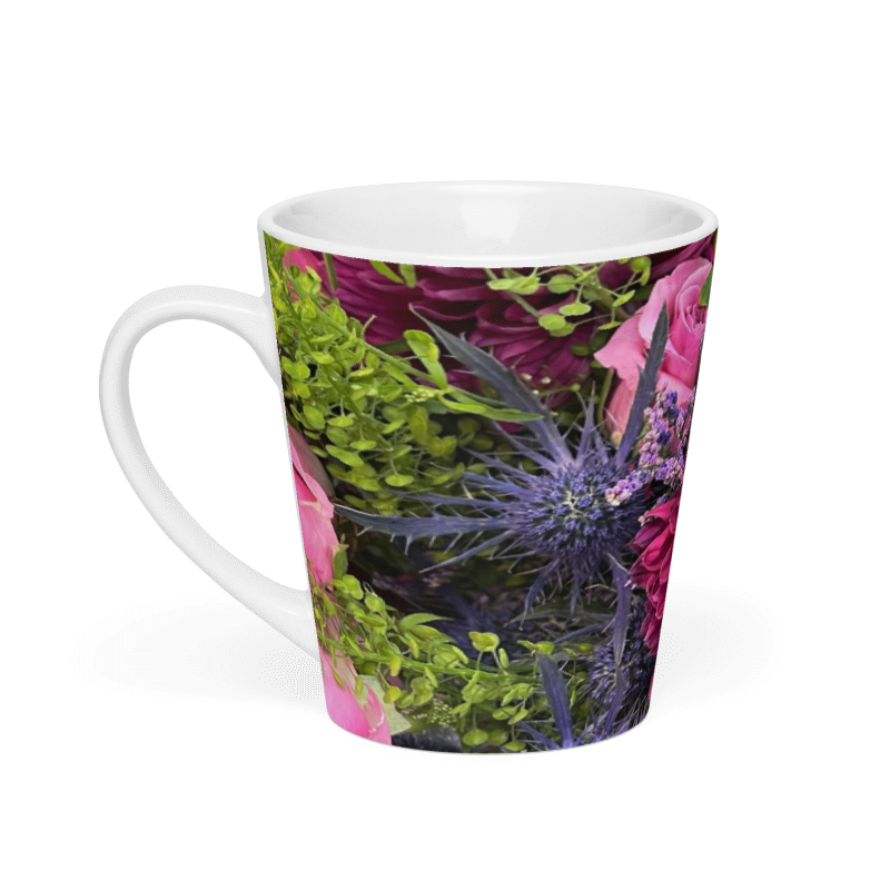Floral Bouquet Latte mug
