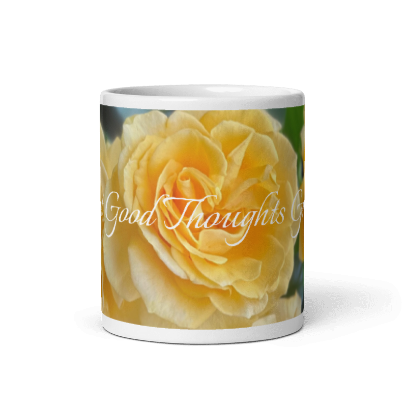 Yellow Rose_Let Good Thoughts Grow