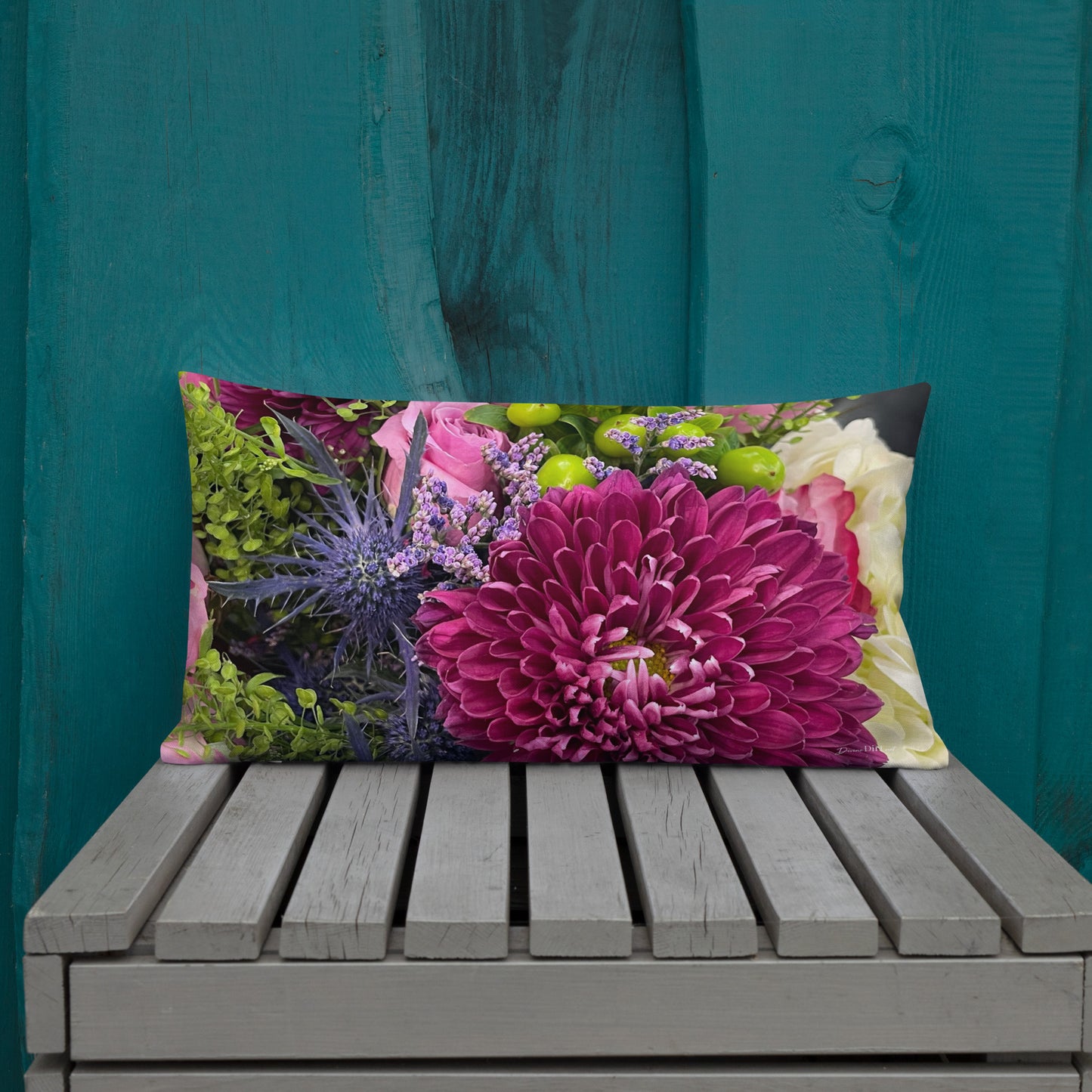 Floral Bouquet Premium Pillow