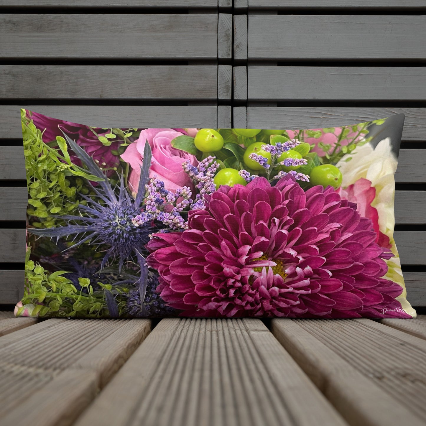 Floral Bouquet Premium Pillow
