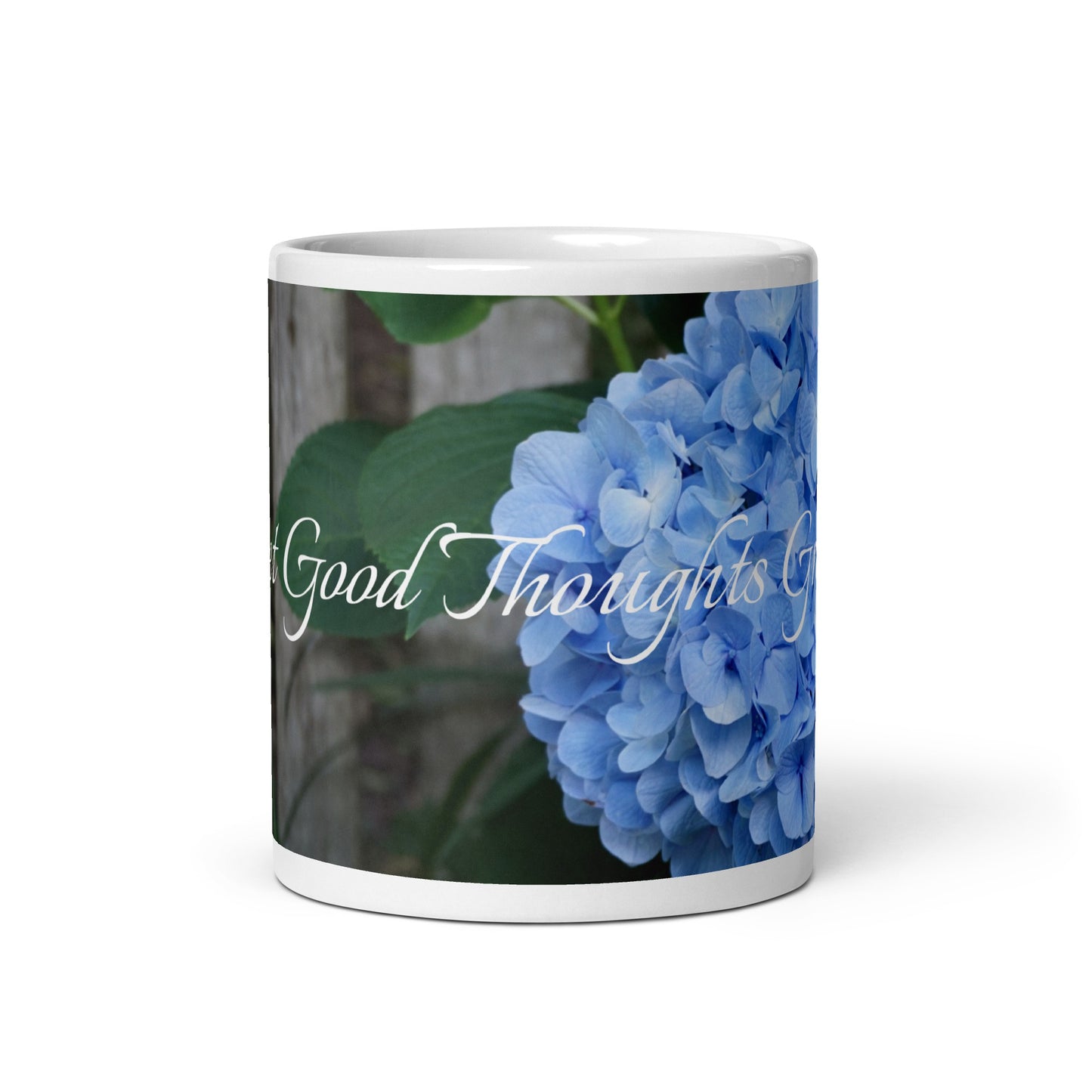 Blue Hydrangea_Let Good Thoughts Grow