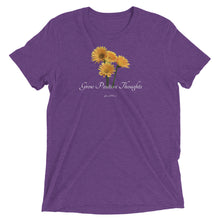 Load image into Gallery viewer, Grow Positive Thoughts-Tri Blend t-shirt
