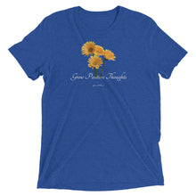 Load image into Gallery viewer, Grow Positive Thoughts-Tri Blend t-shirt
