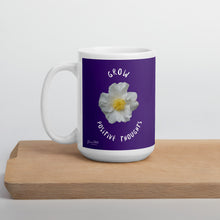 Load image into Gallery viewer, Grow Positive Thoughts mug (11oz, 15oz)
