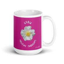Load image into Gallery viewer, Grow Positive Thoughts mug (11oz, 15oz)
