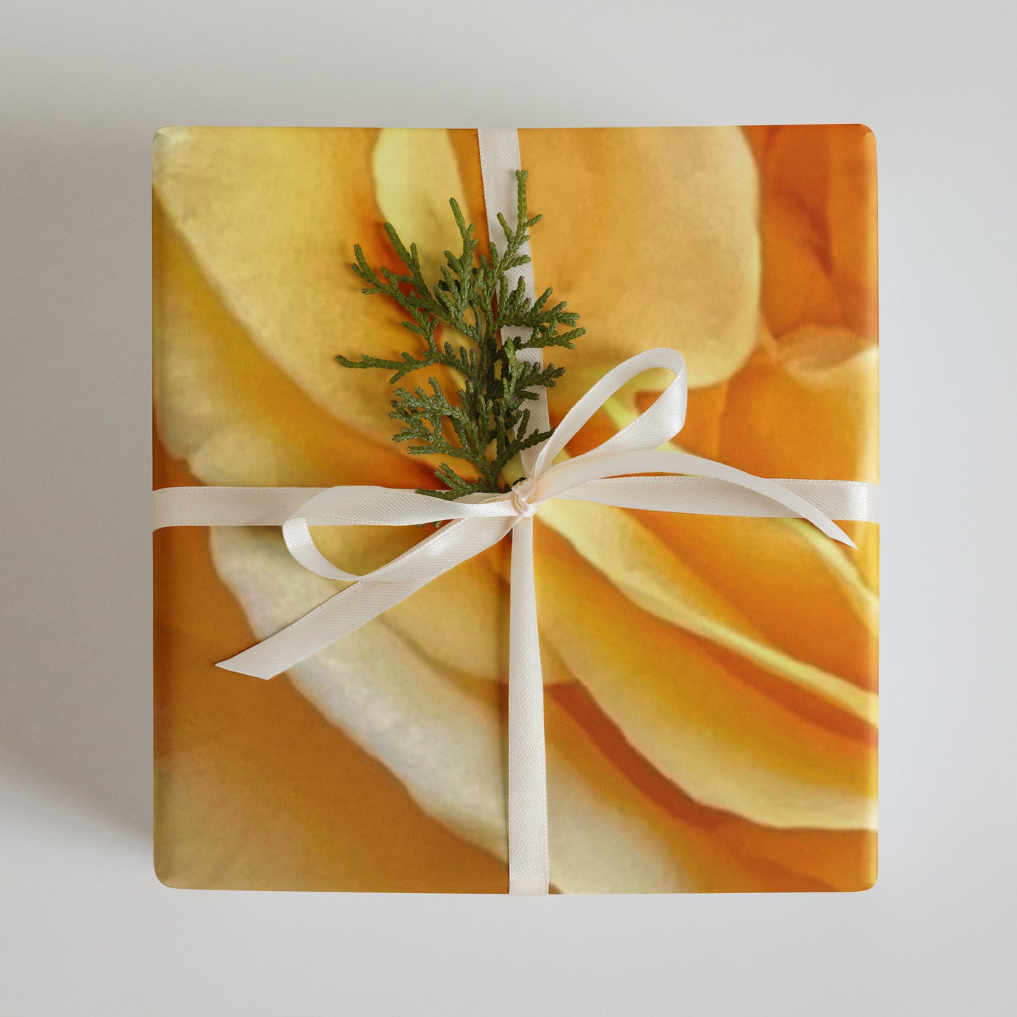 Yellow Roses Wrapping paper sheets