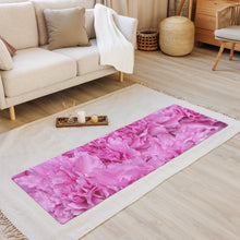 Load image into Gallery viewer, Pink Carnations Yoga mat
