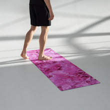 Load image into Gallery viewer, Pink Carnations Yoga mat
