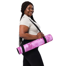 Load image into Gallery viewer, Pink Carnations Yoga mat
