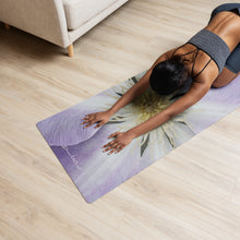 Load image into Gallery viewer, Purple Clematis Yoga mat
