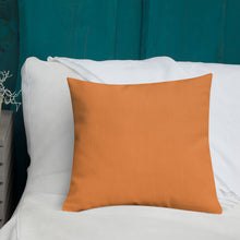 Load image into Gallery viewer, Golden Orange Gerbera Daisies Premium Pillow
