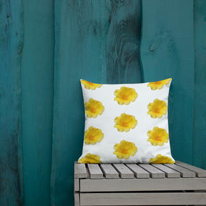 Yellow Portulaca Pattern