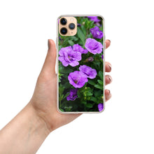 Load image into Gallery viewer, Purple Petunias iPhone Case
