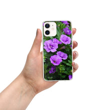 Load image into Gallery viewer, Purple Petunias iPhone Case
