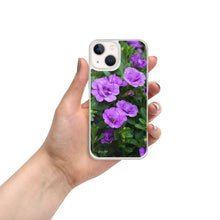 Load image into Gallery viewer, Purple Petunias iPhone Case
