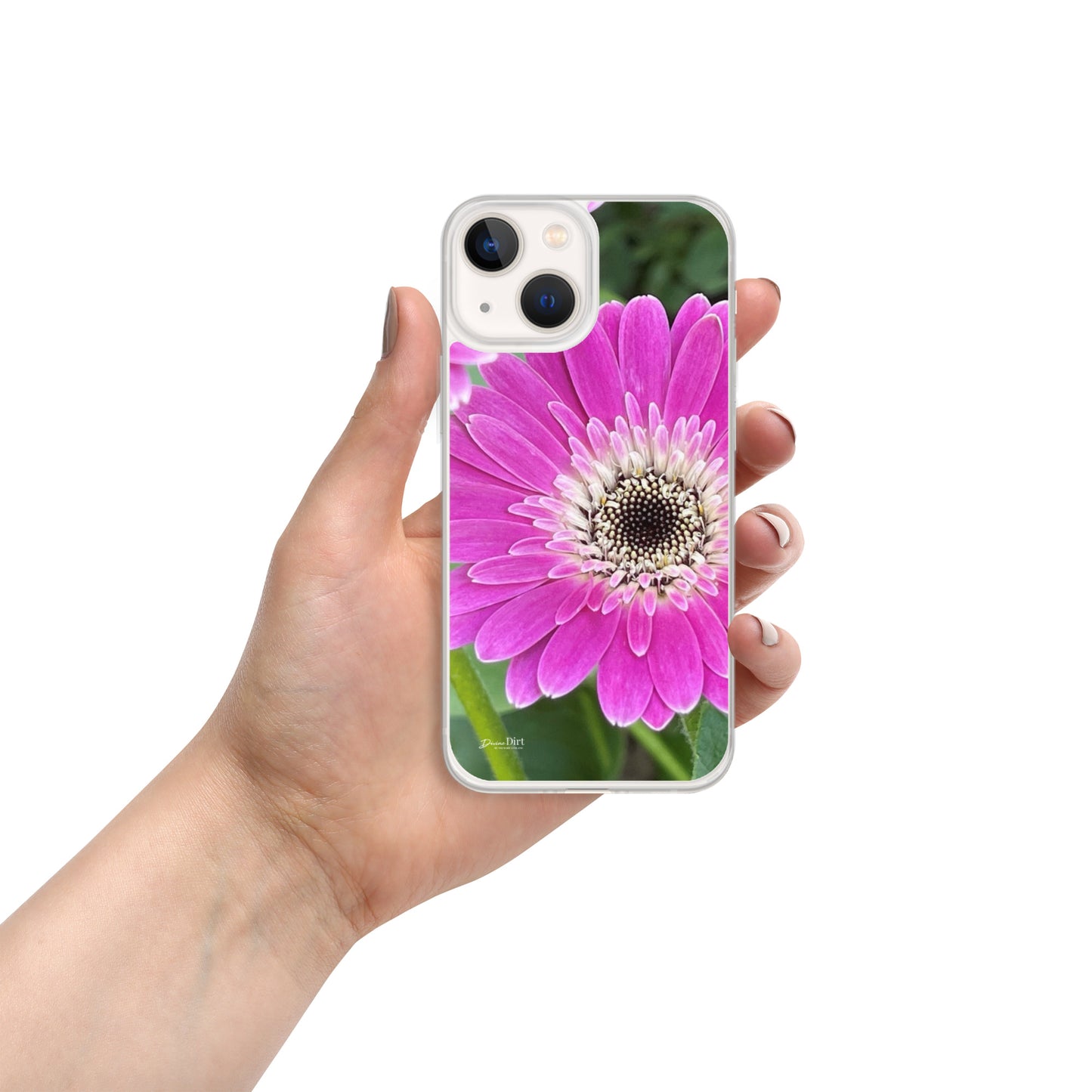 Hot Pink Gerbera Daisy iPhone Case