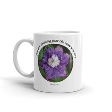 Load image into Gallery viewer, You are amazing just the way you are_purple Clematis
