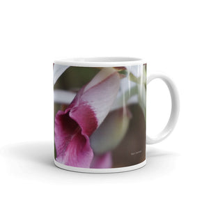 Burgundy Nun's Cap Orchid without message