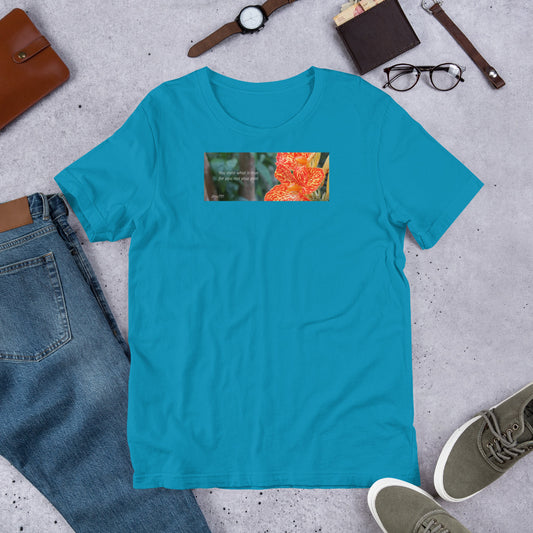 Dwarf Canna-Picasso  "You state what is true for you, not your past"  Short-Sleeve T-Shirt