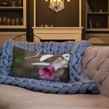 Load image into Gallery viewer, Nun&#39;s Cap Premium Pillow with Pink Back
