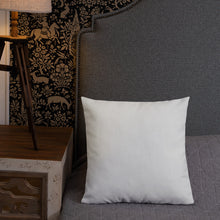 Load image into Gallery viewer, Belindabella Rose &quot;Purple Prince&quot;  Premium Pillow-Light Grey back
