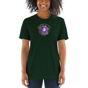 You are amazing just the way you are_Unisex Tri-Blend T-Shirt | Bella + Canvas 3413