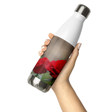 Load image into Gallery viewer, Red Roses Stainless Steel Water Bottle

