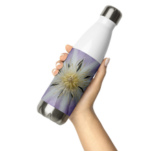 Load image into Gallery viewer, Purple Clematis Stainless Steel Water Bottle
