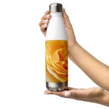 Load image into Gallery viewer, Yellow Rose Stainless Steel Water Bottle
