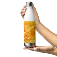 Load image into Gallery viewer, Yellow Rose Stainless Steel Water Bottle
