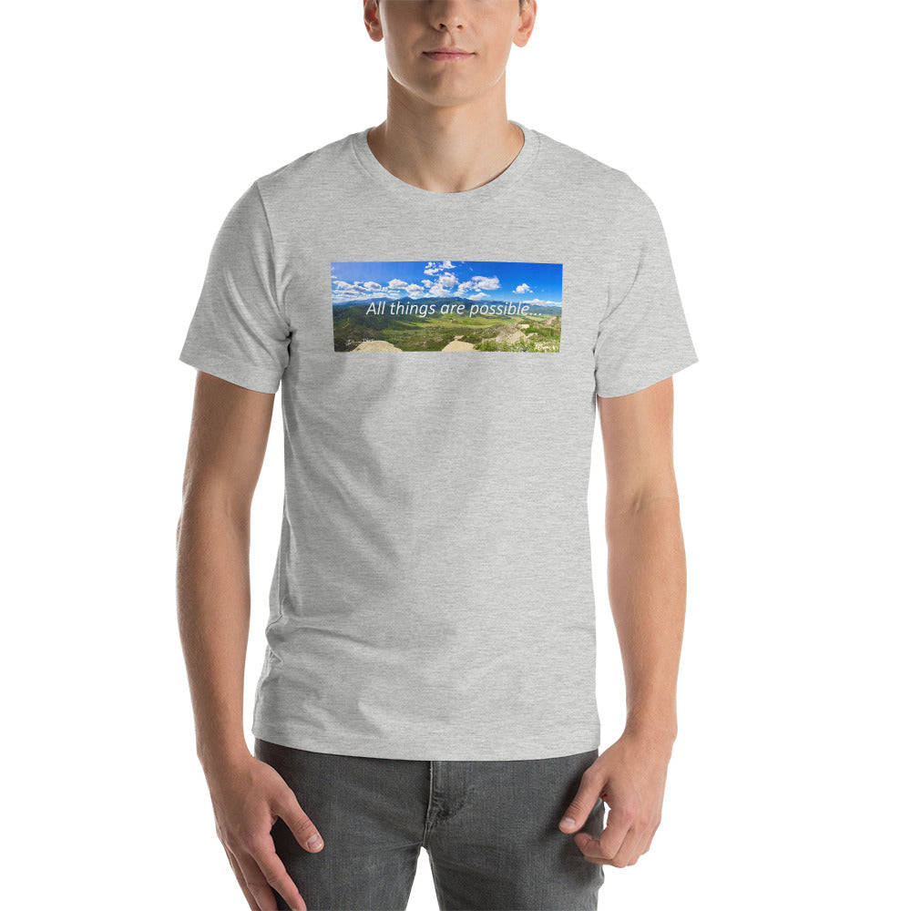 All things are possible short sleeve T-Shirt