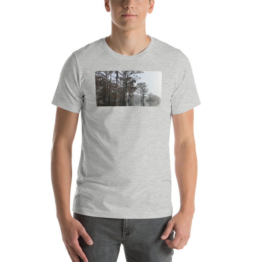 Foggy Morning on the Atchafalaya Basin Short-Sleeve T-Shirt