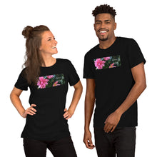 Load image into Gallery viewer, Love Life!  Funky Pink Begonia Short-Sleeve T-Shirt
