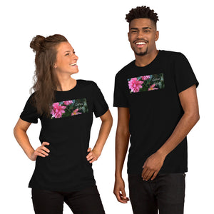 Love Life!  Funky Pink Begonia Short-Sleeve T-Shirt