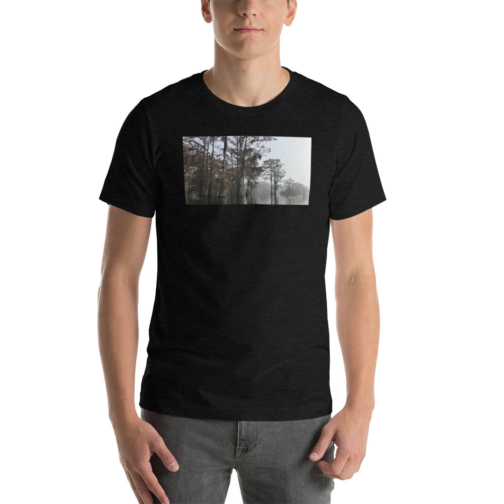 Foggy Morning on the Atchafalaya Basin Short-Sleeve T-Shirt