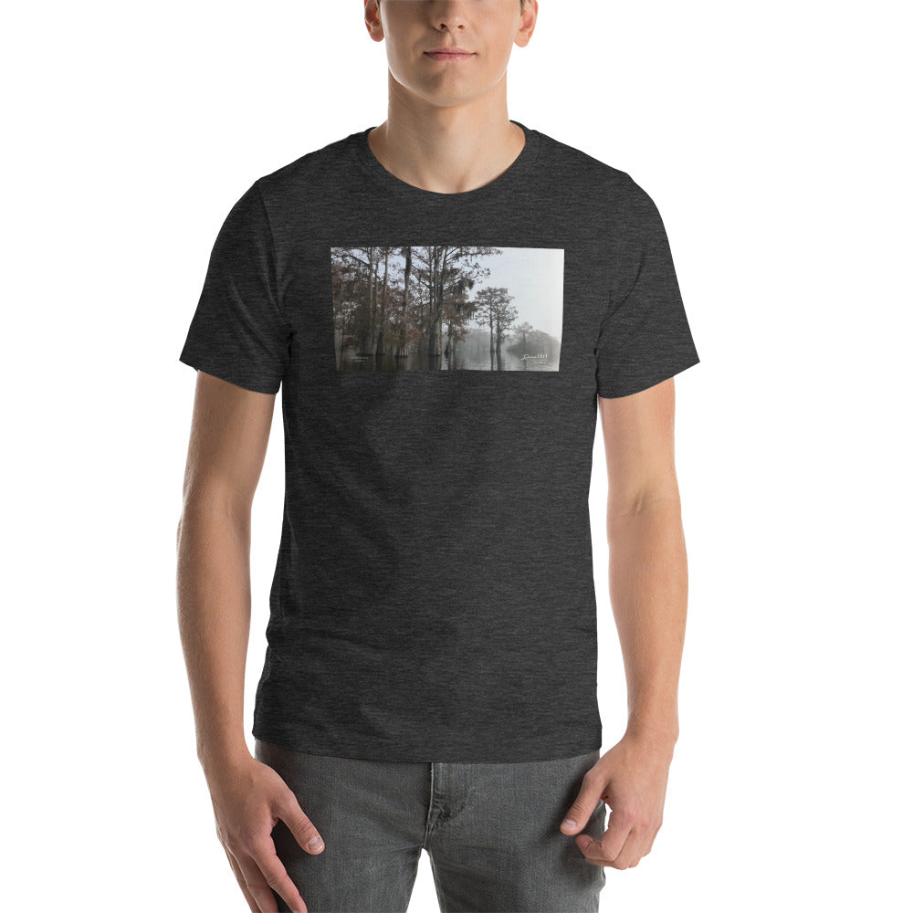 Foggy Morning on the Atchafalaya Basin Short-Sleeve T-Shirt