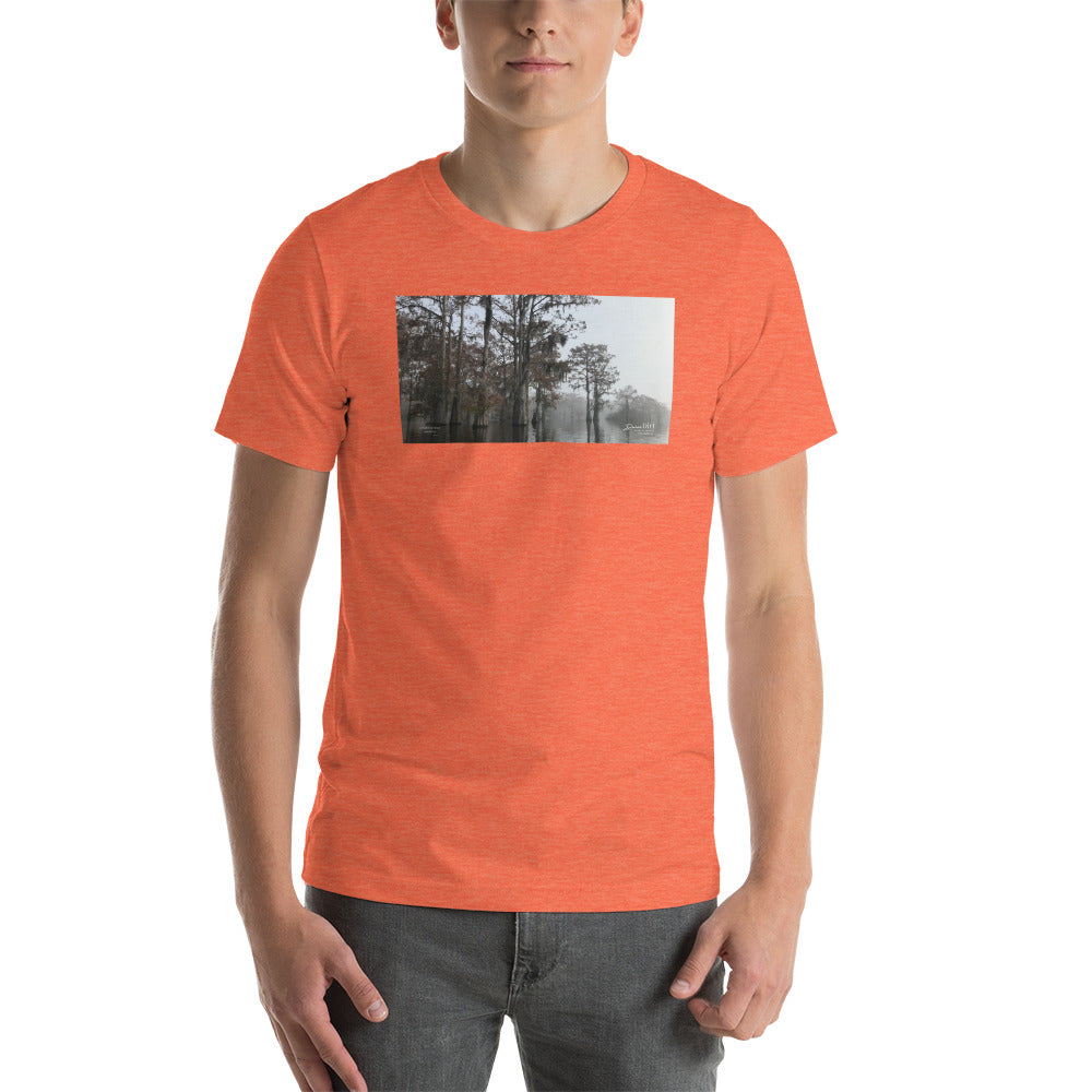 Foggy Morning on the Atchafalaya Basin Short-Sleeve T-Shirt