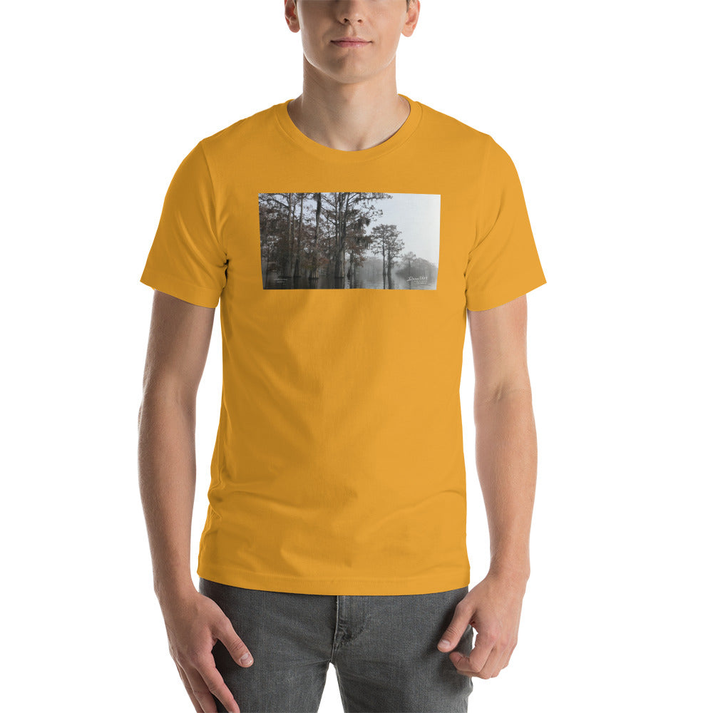 Foggy Morning on the Atchafalaya Basin Short-Sleeve T-Shirt