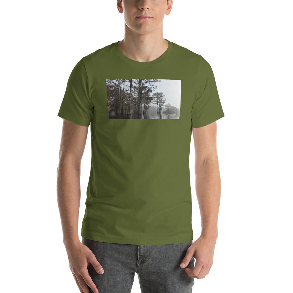 Foggy Morning on the Atchafalaya Basin Short-Sleeve T-Shirt